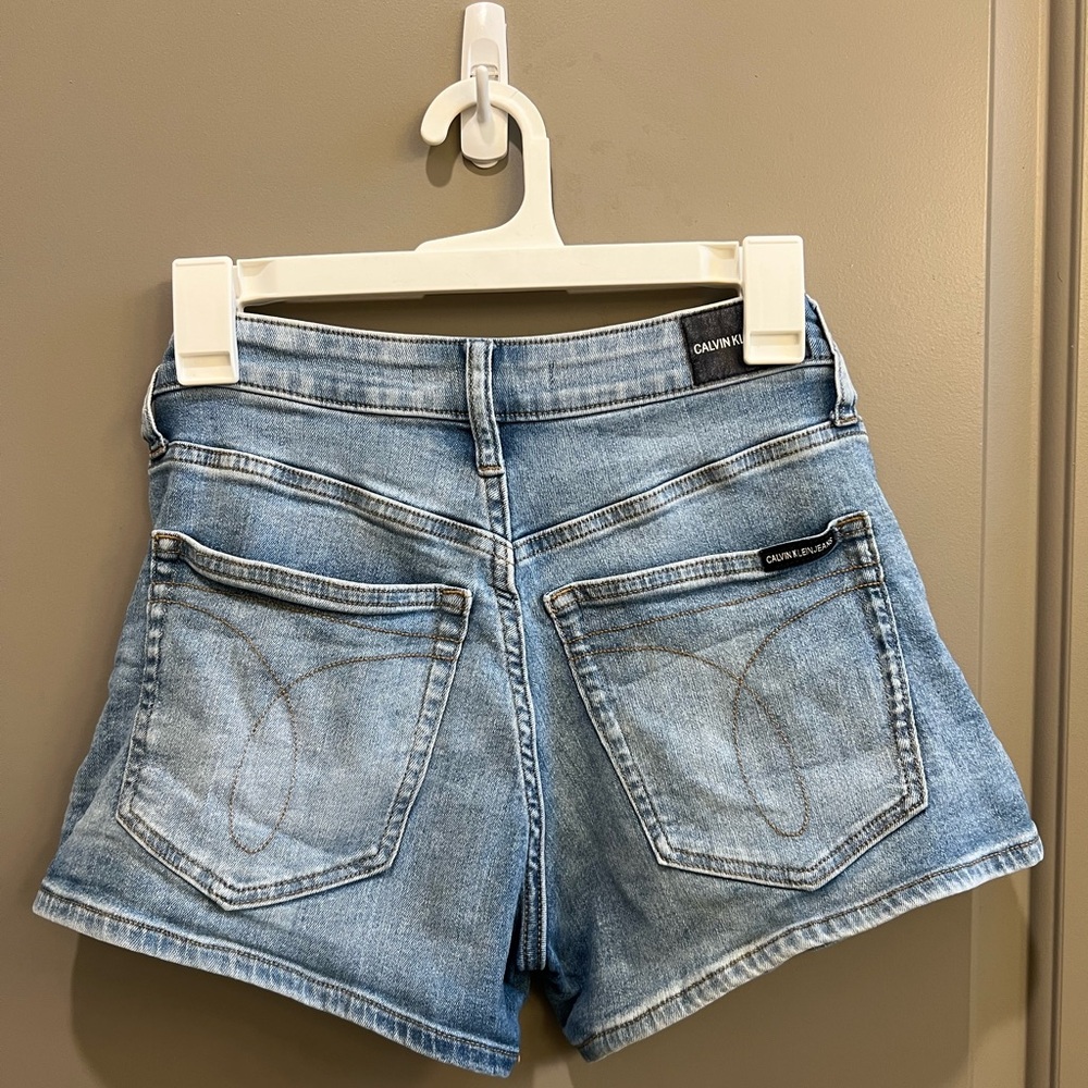 Calvin Klein Light Blue Jean Shorts